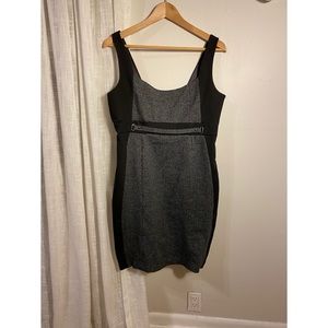 Black & Gray Cocktail Dress
